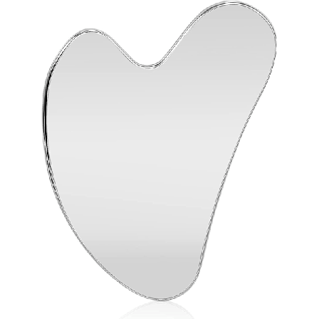 Facial Gua Sha Scraping Massage Tool Stainless Steel Facial Scraper