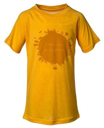 Isbjörn Earth Tee Kids Saffron