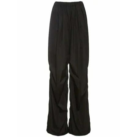 Max Mara, Wide Trousers Zwart, Dames, Maat:L