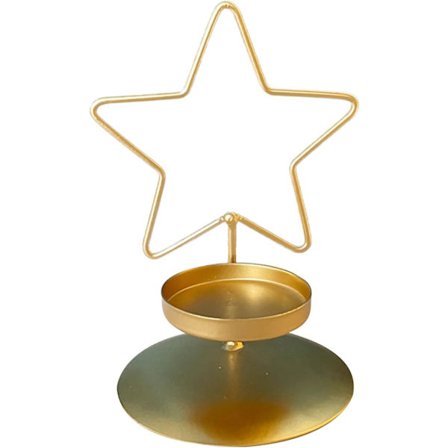 Juldekorationsställ i metall, lämpligt för juldekorationer, bordsdekorationer i metall och moderna ljusstakar.