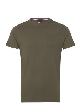 Tjm Xslim Jersey Tee Khaki Tommy Jeans