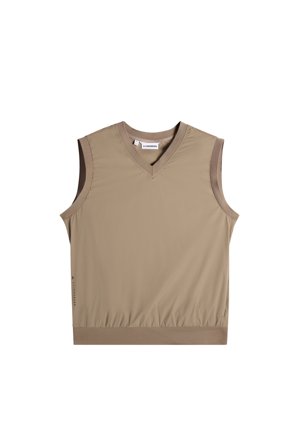 J.Lindeberg - Hybrid Vest Windbreaker - Golf - Grey - Men - M