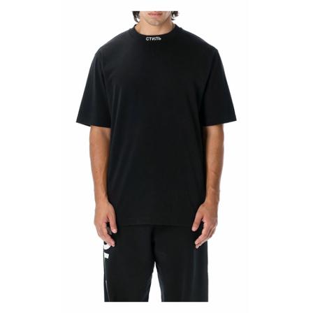 Heron Preston Men Clothing T-Shirts ; Polos Hmaa034C99Jer001 Sort, Herre