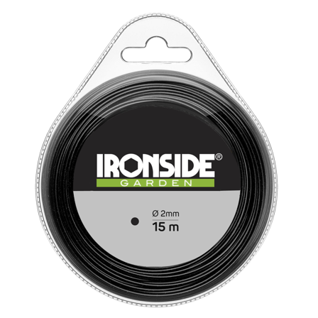 Ironside 500361 Trimmerisiima 15 m 2,4 mm, Puutarhakoneet