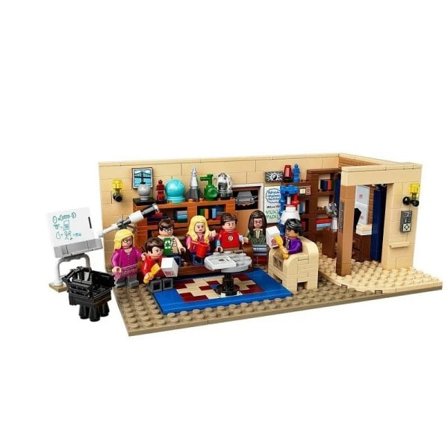 Big Bang Ideas Theory Street View Moc Architecture Brick Modular Modell Building blocks