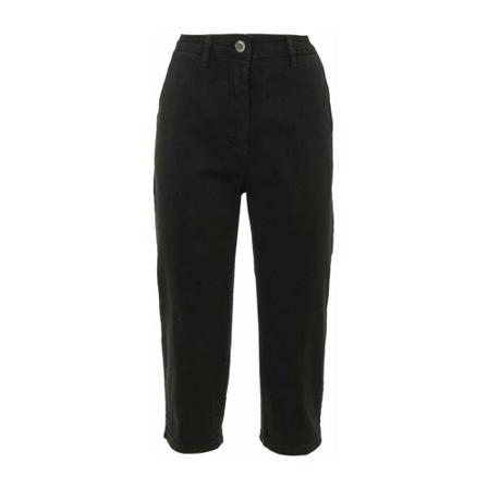 Silvian Heach Denim crop Bukser Sort, Dame, Størrelse: W28