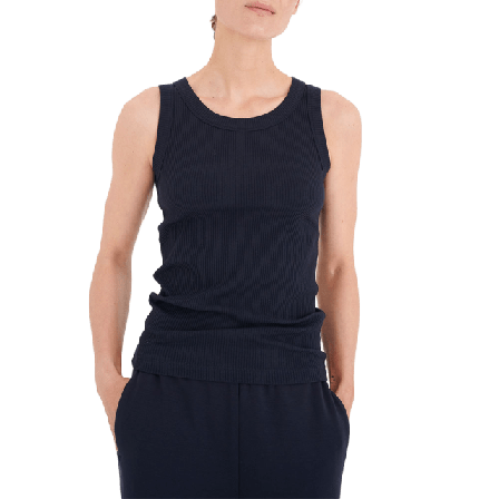 Inwear DagnaIW Tank; Top Linnen Dam Blå L