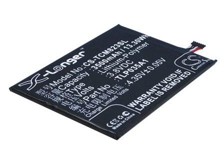 Batteri till SmartPhone, Mobil för Alcatel N1 Max, Pop 4 6", OT-7070X m.fl.