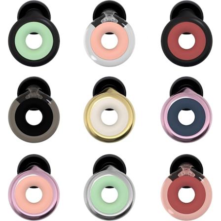 12-pak Loop Mute Style Pack for Loop Earplugs - Ekstra 5dB støyreduksjon på forespørsel