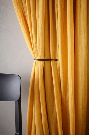 Jotex - Gardinholdere 2-pk Svart - MONIQUE - Kjøp Gardinholdere hos Jotex