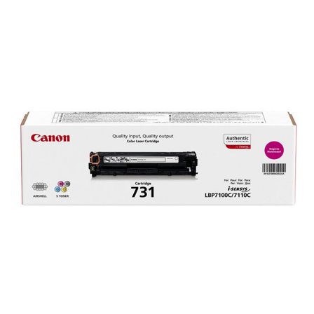 CANON Toner 731 M, 6270B002, magenta, singelförpackning - Lyreco - Toner och bläck - Tonerkassetter - Toner Canon