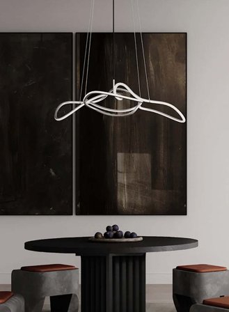 Ghost mini taklampe L116 - krom