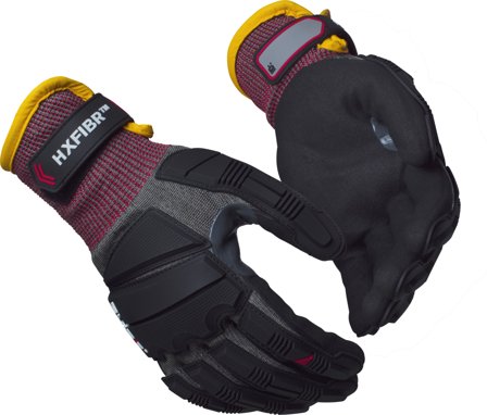 Guide Gloves 6608 Handske nitrildopp, skärskydd F, touch 9, Arbetskläder