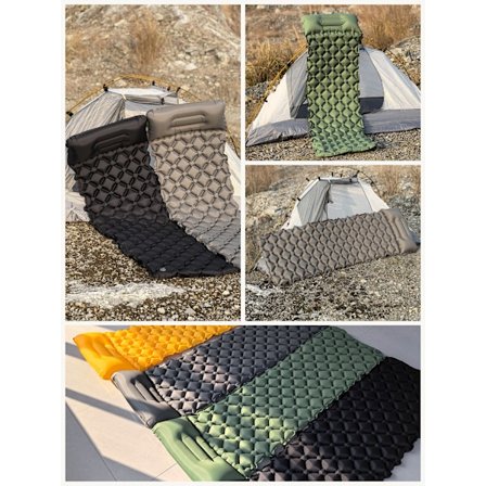 Liggeunderlag - Ultralet Oppusteligt Liggeunderlag Grøn