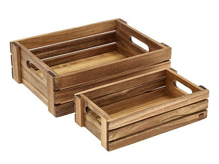 HOLM Trekassesett 2stk Akasietre