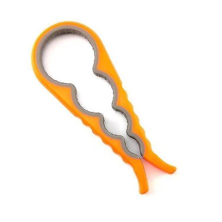 4-i-1 Multifunktionell Justerbar Silikonburköppnare Köksredskap Och Gadget För Glasburkslocköppnare, Flaskor Och Burkars Öppnare (2st)