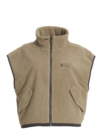 Polar Fleece Gilet Beige Rethinkit Studios