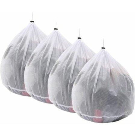 Osien pesupussi, pesukoneen pesupussi, jossa nyöri ja pesupussit, olkalaukut vaatteiden suojaamiseen