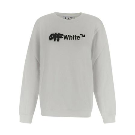 Off White, Sweatshirts Grijs, Heren, Maat:M