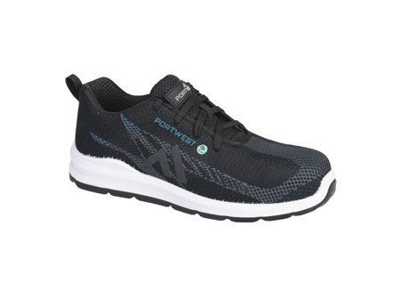 PORTWEST Skyddssko FC06 S1PS SR FO sv/blå 42 - Lyreco - Arbetskläder - Arbetsskor - Skyddsskor