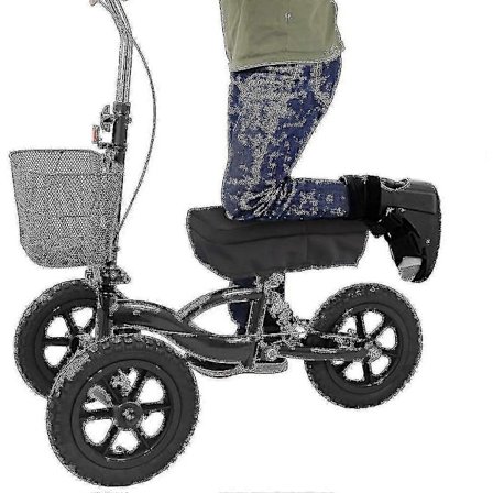 Rehabiliteringsbilpute, Minnefoam Ow Rebound Pute, Kneeløperpute