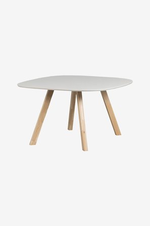 WOOOD - Bordplate Tablo med ben 130x130 - Grå - Spisebord - Fra Homeroom