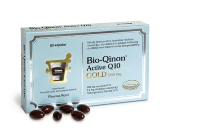Pharma Nord Bio-Qinon Active Q10 Gold 100 mg kapsler 60 stk