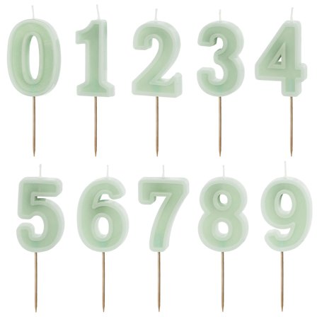 Sifferljus Ljusgrön