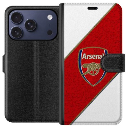 Kompatibelt Plånboksfodral till Apple Apple iPhone 17 Pro Moschino Toy teddybjörn med enkel tecknad design, brun björn med vit tröja och tydlig lo