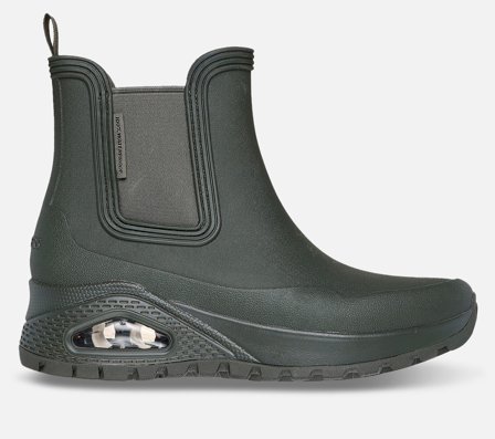 Skechers, Uno Rugged - Dancing N The Rain - Waterproof, 36, Grøn, Dame