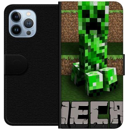 Apple Iphone 14 Pro Max Plånboksfodral Minecraft