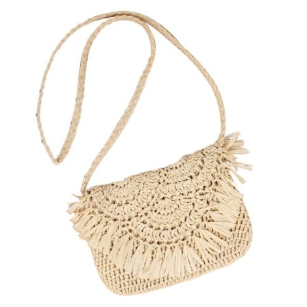 Sommar Halmväskor Tassel Strandväskor BEIGE&BEIGE