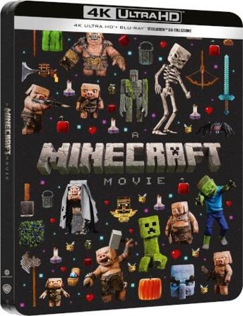 Film Minecraft (Un) Steelbook 1 'Collectors' (4K Ultra Hd + Blu-Ray)