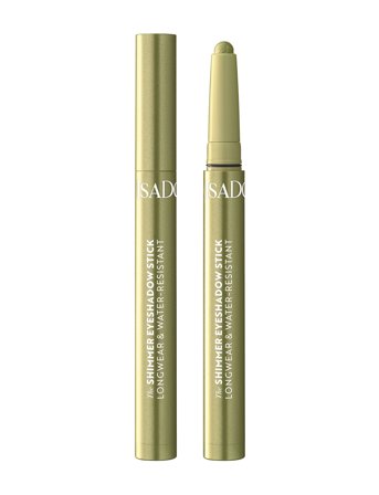 IsaDora The Shimmer Eyeshadow Stick Longwear & Waterresistant 45 Green Shimmer - Green - 1.2 G