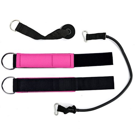 Ankeltrisse (polstret) 1 sett - Vekt- og fitnessstropper på kabel