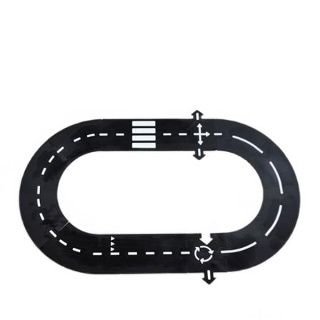 1PC DIY-billeksaker PVC-pussel, kreativa mönster, baby 12 pcs