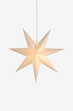 Star Trading - Pappersstjärna Sensy - Vit - Adventsstjärnor - Från Homeroom