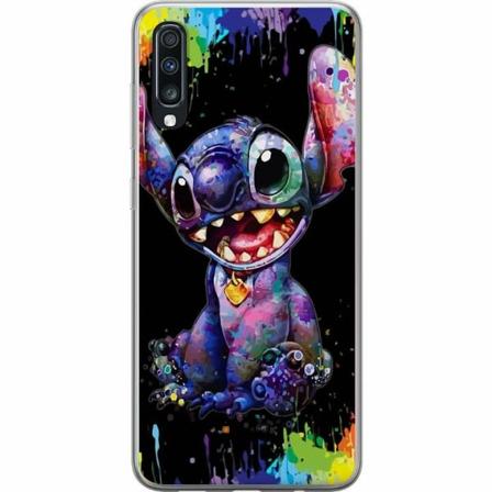 Samsung Galaxy A70 Genomskinligt Skal Lilo And Stitch