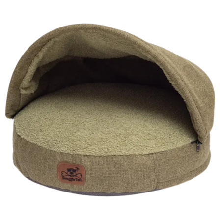 Swaggin Tails Hundbädd Grottis M Grön