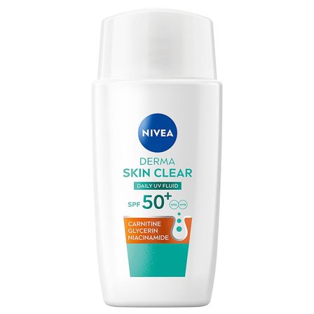 NIVEA Derma Skin Clear Daily UV Fluid 40 ml, Skincare, Ansigtspleje, Dagcreme