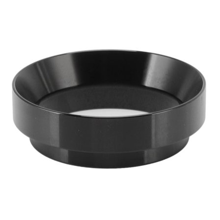 58 mm kaffedoseringsring italiensk magnetisk aluminiumlegering kaffepulverdoseringsring for kafé, bedrifter og hjem Svart