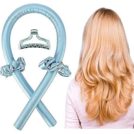 Lämmöttömät hiustenkihartimet Ei lämpöä nauhakiharat Pääpanta Pehmeät vaahtomuoviset hierrullien Diy-kampaus Kiharrin Pitkät hiustenkihartimet 