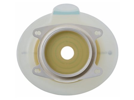 Coloplast SenSura Mio Click hudplate flat, 105210, Ringkobling 60 mm hullstr 10-55 mm, uten belteører, 10 stk.