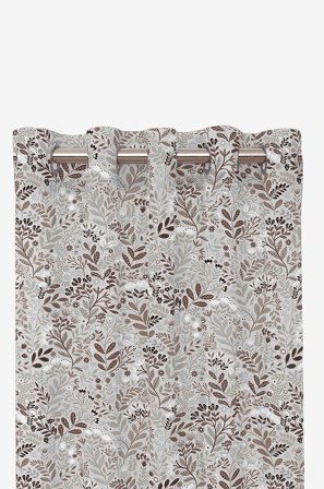 Redlunds - Hage oljelængder - Beige - Gardiner med ringe - 120X240 - Fra Homeroom