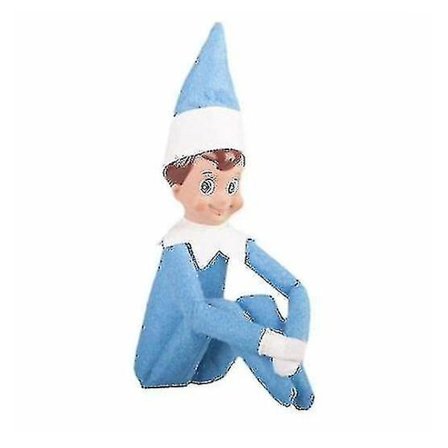 Elver På Hylden Dreng Pige Figur Jule Nyhed Plys Dukker Legetøj Julegave_a