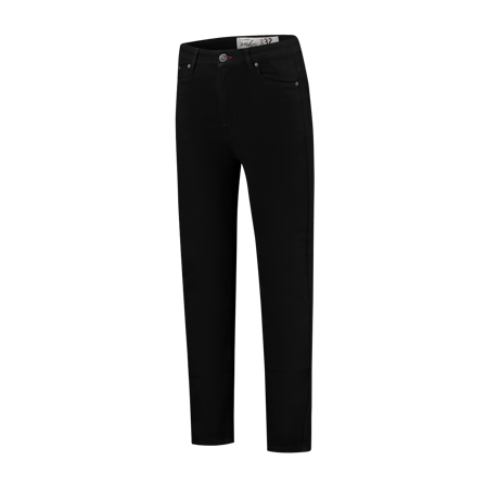 Blugi Moto Rusty Stitches Logan negru 38