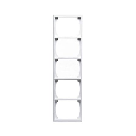 ABB Impressivo Dekkramme 2-veis, hvit 5 rom, Strømbrytere & vegguttak