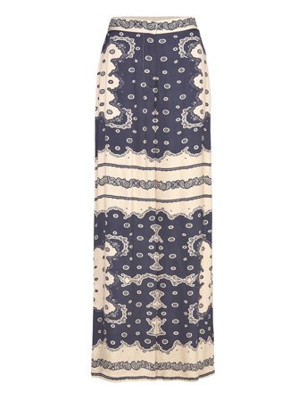 Malina | Bella Satin Look Palazzo Pants | S