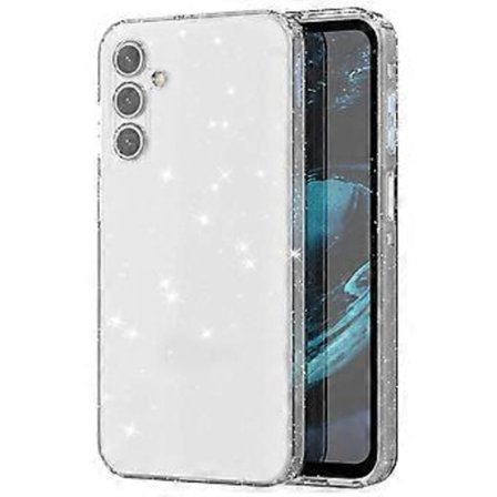 Til Samsung Galaxy A15 5G Cover Stødsikkert Glitter TPU Telefon Cover (Style C)