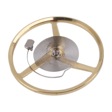 Ammattimainen kellon tasapainopyörän jousi kultainen 2892 721 lisävaruste